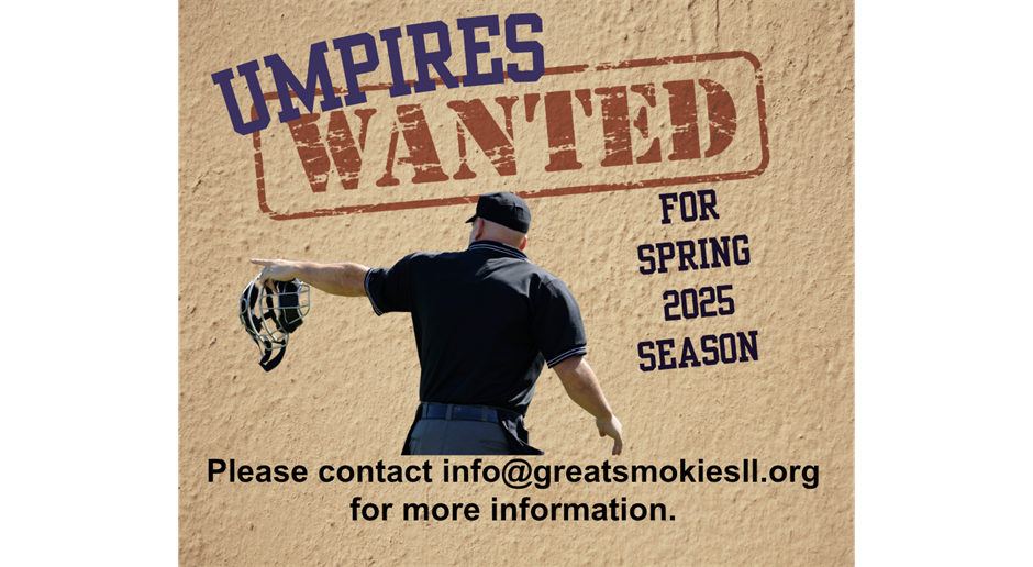 Umpires Wanted