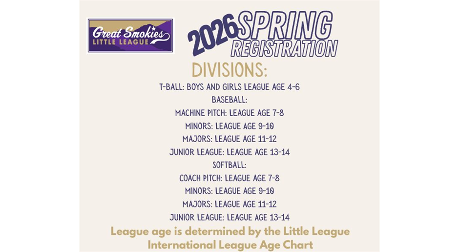 Spring 2026 Registration